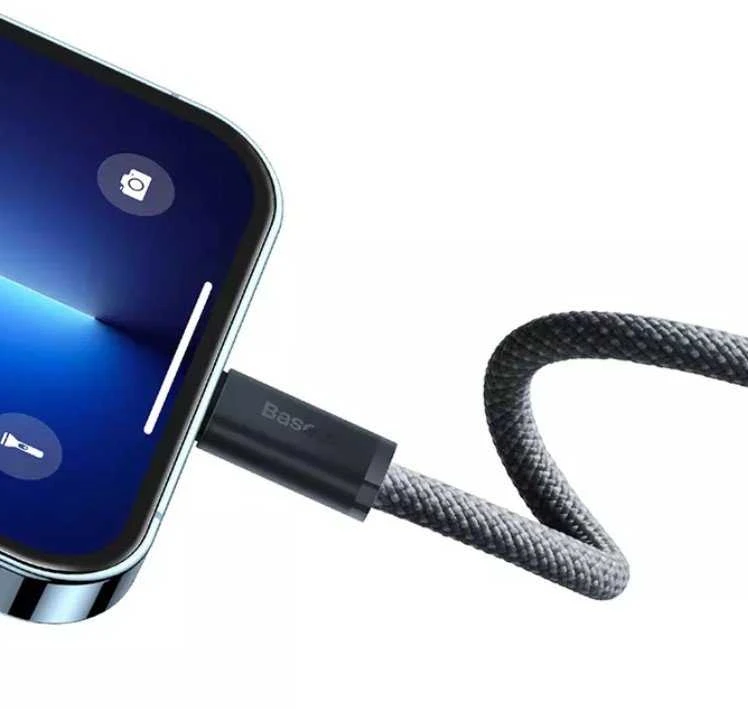 Baseus Dynamic Series USB-C - Lightning kabelis 20W 2m - Pilkas