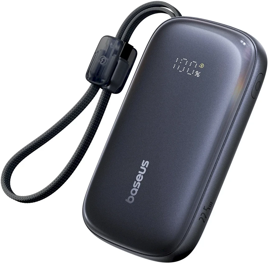 Baseus EnerFill FC21 QPow3 Ultra 10000 mAh 22,5W juoda
