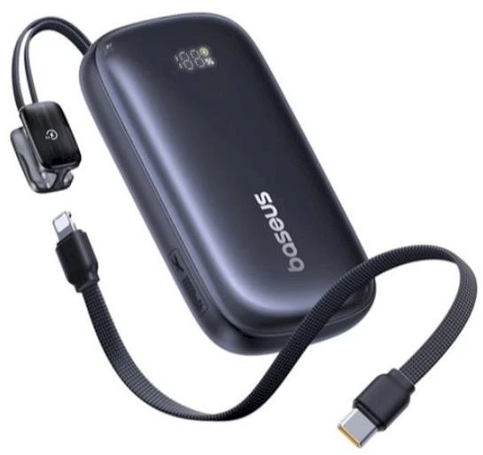Baseus EnerFill FC21 QPow3 Ultra 10000 mAh 22,5W juoda