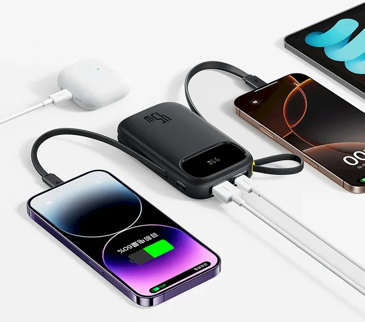 „Baseus EnerFill FC31 QPow3“ 20000 mAh 45W juodas