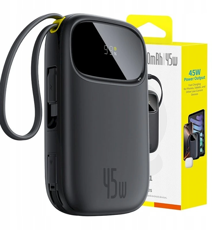 „Baseus EnerFill FC31 QPow3“ 20000 mAh 45W juodas
