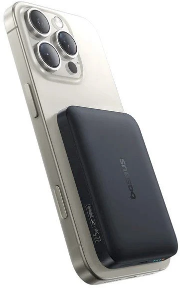 Baseus EnerFill FM11 Ultra-Mini MagSafe 10000 mAh 22.5W balta