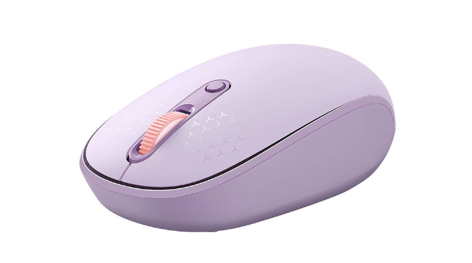 Belaidė pelė Baseus F01B Tri-mode 2.4G BT 5.0 1600 DPI (violetinė)