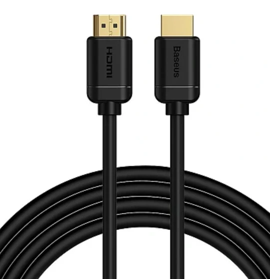 Kabelis HDMI-HDMI kištukai 8m (HDMI 2.0) juodas 4K 30Hz, BASEUS