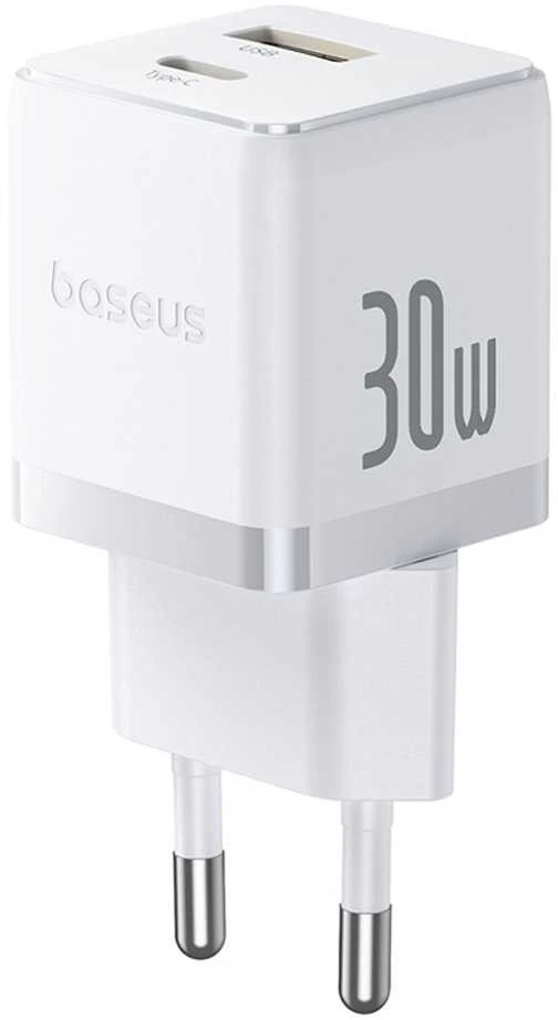 Baseus Palm 30W USB-C USB-A - balta
