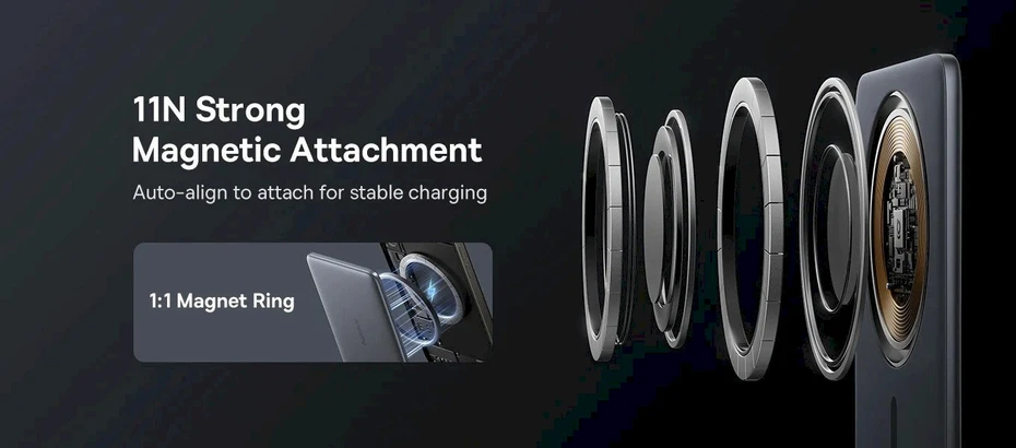 Baseus PicoGo AM41 ultra-slim magnetic 5000 mAh 20W titano