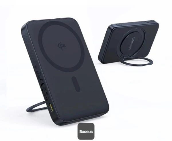 Baseus PicoGo Qi2 5000 mAh 20W juoda