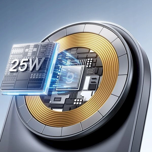 „Baseus PrimeTrip VC2 Pro“ su Qi2.2 įkrovikliu ir oro išleidimo angos ventiliatoriumi - juoda