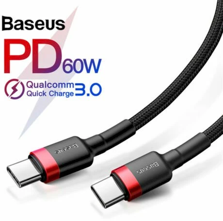 Powerbank Baseus QPow 2 10000mAh 30W 2xUSB-C (mėlyna)