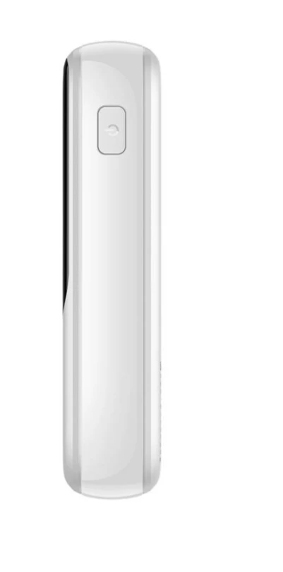 Powerbank Baseus Qpow PRO su kabeliu, 10000mAh, 22.5W (balta)