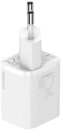 Baseus Super Si greitas įkroviklis 1C 25W su USB-C į USB-C kabeliu 1m - Baltas