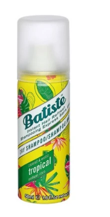 Sausas šampūnas plaukams Batiste Coconut &amp; Exotic Tropical Sausas šampūnas 200ml