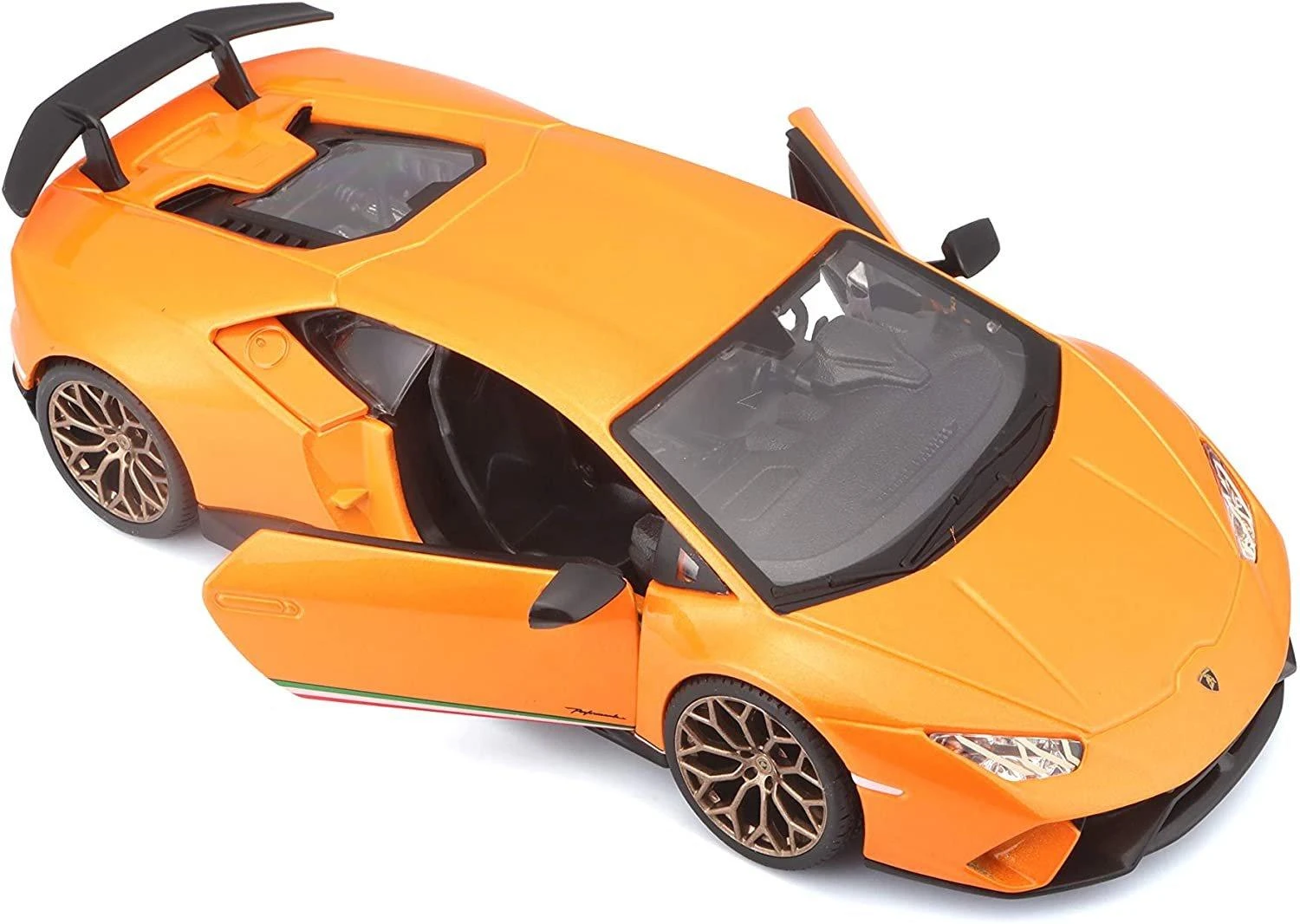 Oranžinis Automobilis Bburago Lamborghini Huracan 1:24 Oranžinis