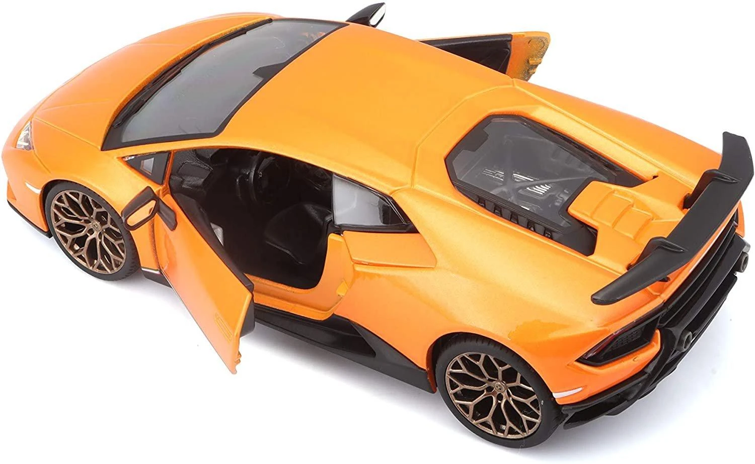 Oranžinis Automobilis Bburago Lamborghini Huracan 1:24 Oranžinis
