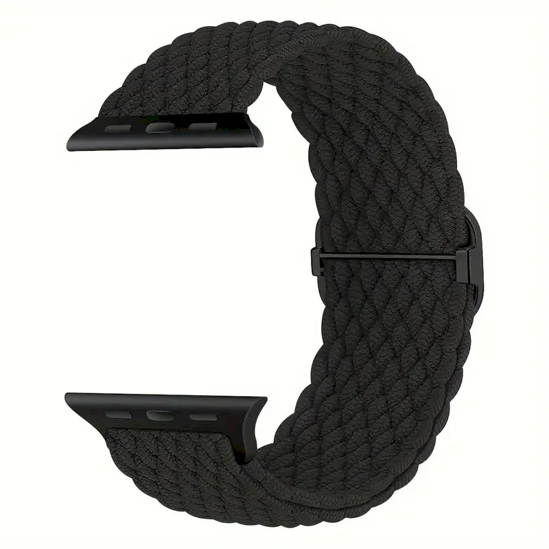 Beline Woven Nylon Parachute apyrankė for Apple Watch 38/40/41mm juodos spalvos