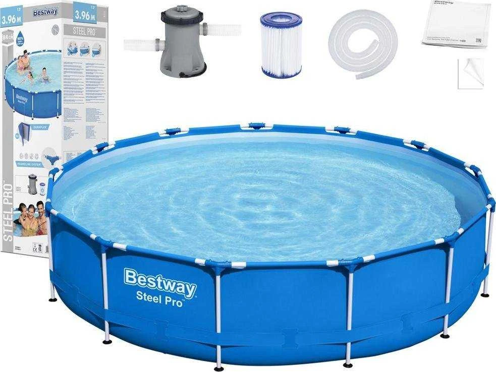 Bestway karkasinis baseinas 396cm Steel Pro (5612E)