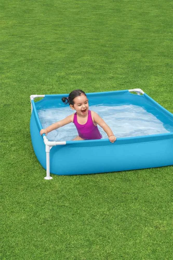 Rėminis baseinas vaikams 122x122cm BESTWAY