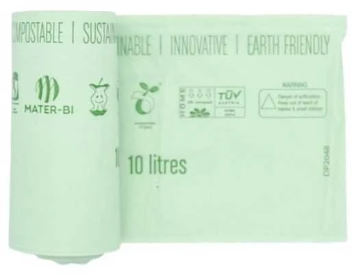 BioBag Compostable Garbage Bags 10L 42x45cm