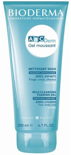 Dušo želė Bioderma ABCDerm Moussant, 200ml