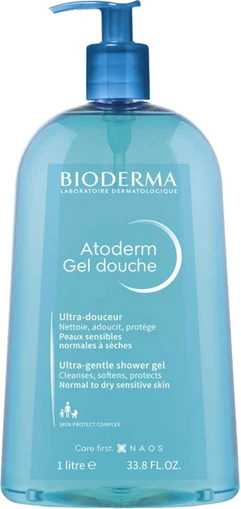 Bioderma Atoderm Gel Douche Dušo želė sausai ir jautriai odai, 1000 ml