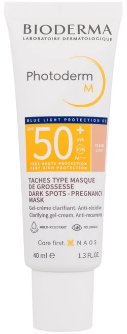Apsauginis kremas nuo saulės su spalva Bioderma Photoderm SPF 50+, 40 ml