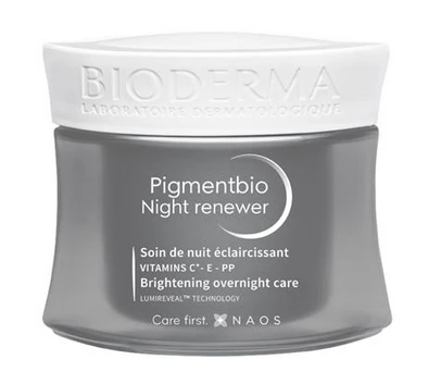 Bioderma Pigmentbio Night Reewer naktinis skaistinantis kremas, 50 ml