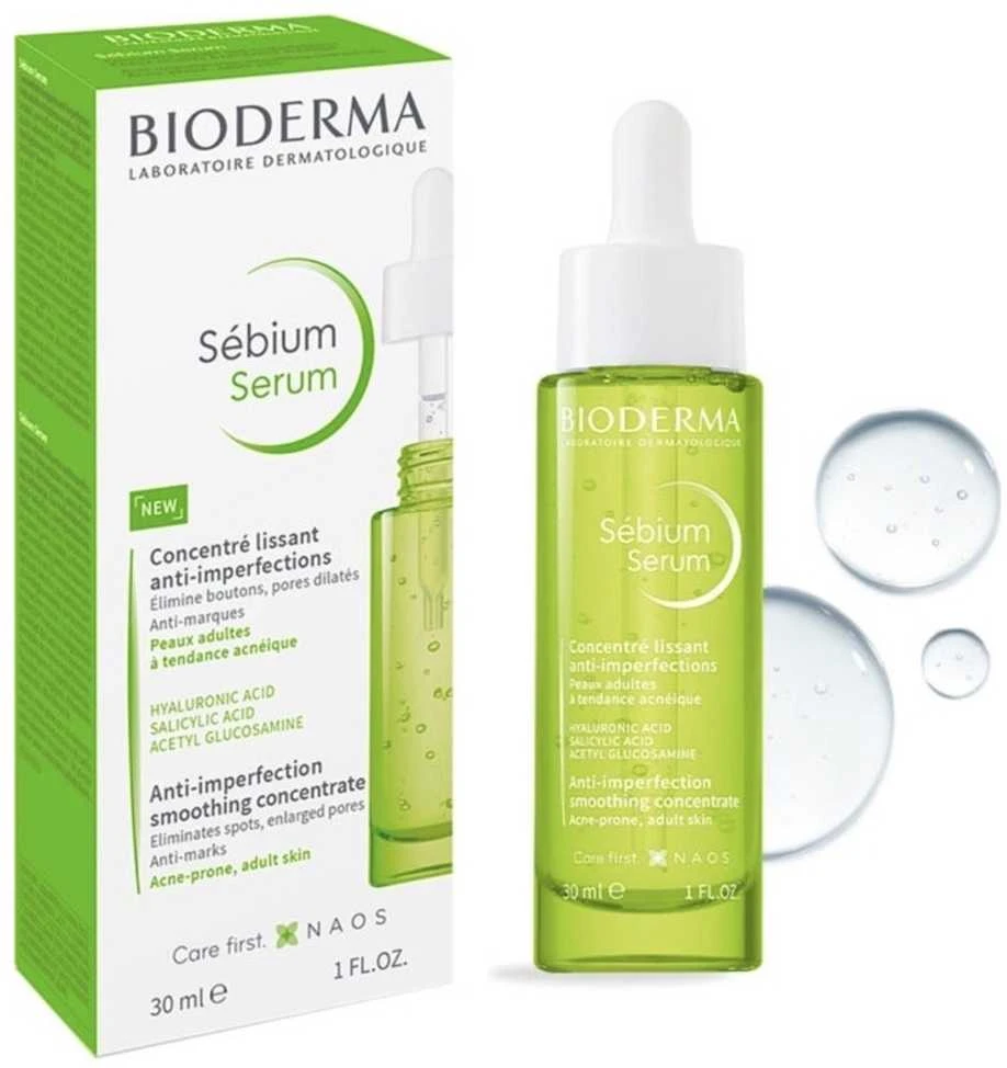 Koncentruotas serumas veidui Bioderma Sébium Anti-Imperfection Smoothing Serum, 30ml