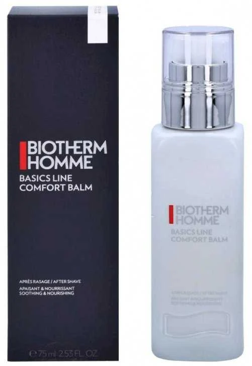 Biotherm Homme Basics Line Ultra Comfort After Shave Balm raminantis ir maitinantis balzamas po skutimosi, 75 ml