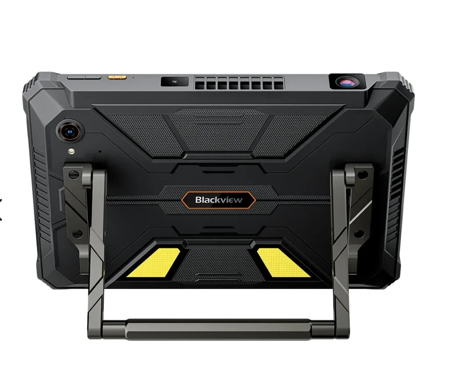 Planšetė Blackview „Active 12 Pro Rugged Tab 5G“ 12 GB / 256 11 colių FHD 1920x1200 IPS 90 Hz LCD „Corning Glass 3“ + PROJEKTORIUS 120 colių MT7300 Aštuonių branduolių 2,5 GHz 50 MP Priekinė / 108 MP Galinė kamera Naktinio matymo funkcija 30000 mAh 120 W įkrovimas „Android 15“ NFC MIL-STD-810H Juodas