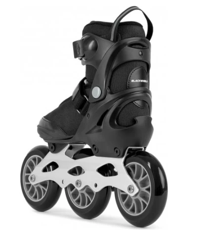 Rolls Blackwheels Dinaminis greitis reguliuojamas juoda iš 37 -40