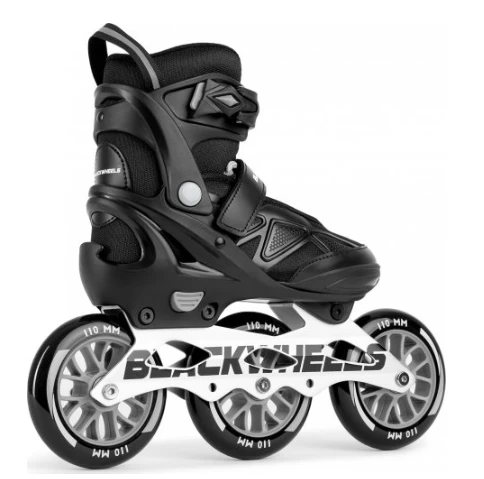 Rolls Blackwheels Dinaminis greitis reguliuojamas juoda iš 37 -40