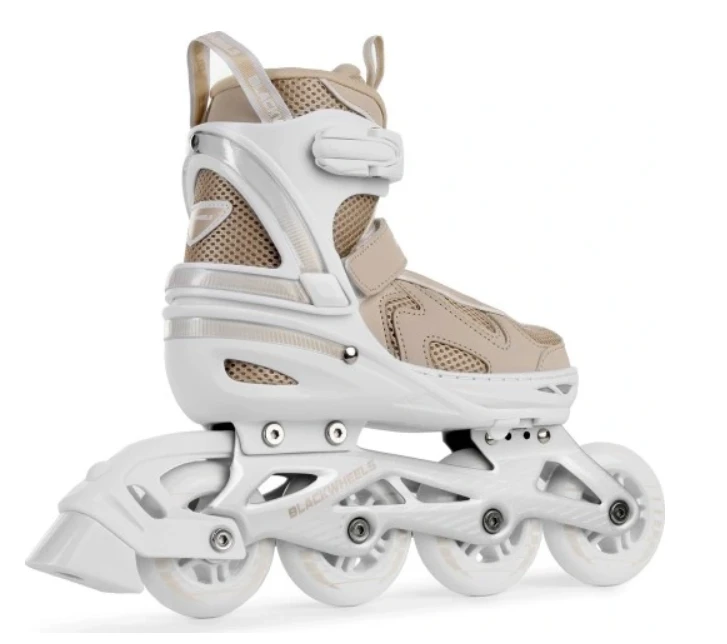 Riedučiai Blackwheels Flex Pro, reguliuojamas M dydis (34-37), smėlio spalvos