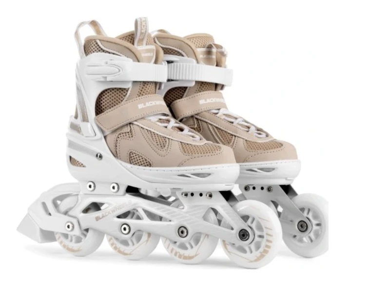 Riedučiai Blackwheels Flex Pro, reguliuojamas L dydis (38-41), smėlio spalvos