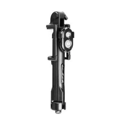 Oem Bluetooth asmenukių lazda su trikoju ir nuotolinio valdymo pulteliu, selfie stick, juoda