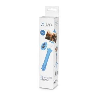 Oem Bluetooth asmenukių lazda su trikoju ir nuotolinio valdymo pulteliu, selfie stick, juoda