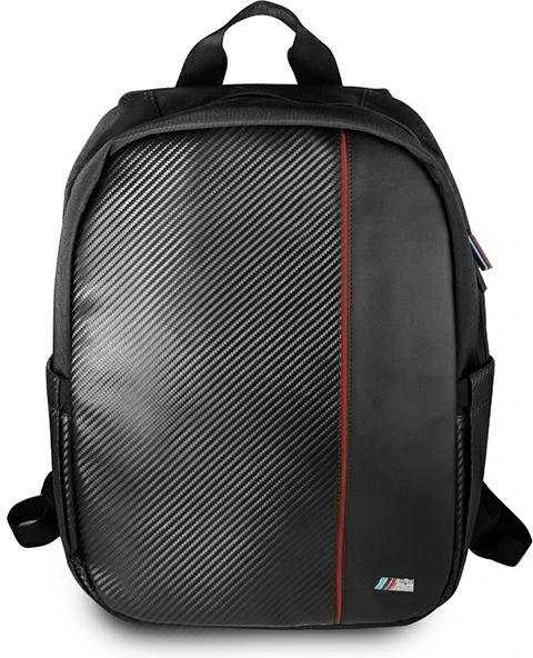 BMW BMBPCO15CAPRBK kuprinė 16″ juodos spalvos Carbon Raudona Stripe
