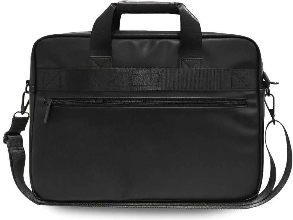 BMW Carbon Pockets & Metal Logo 16" Nešiojamas kompiuteris Bag - Juodas