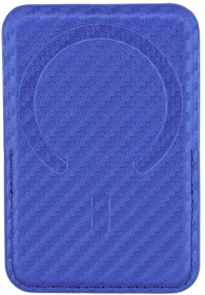 Piniginė BMW M Carbon Metal Logos MagSafe mėlyna