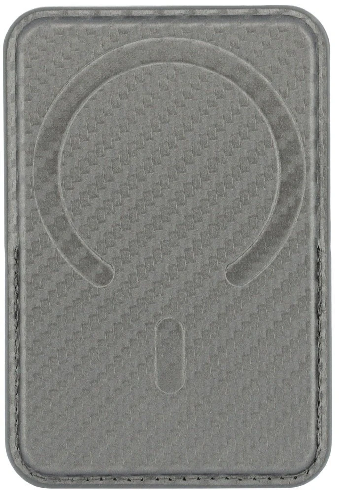 Piniginė BMW M Carbon Metal Logos MagSafe antracito spalvos