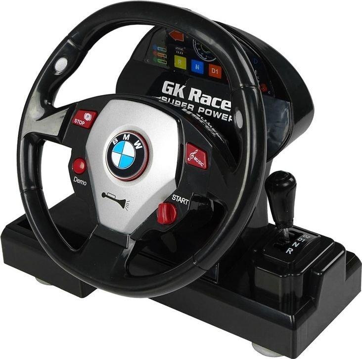 Lean Cars NUOTOLINIU BŪDU VALDOMAS BMW M3 SU VAIRU, GARSU IR ŠVIESOMIS – 2.4G, 1:18