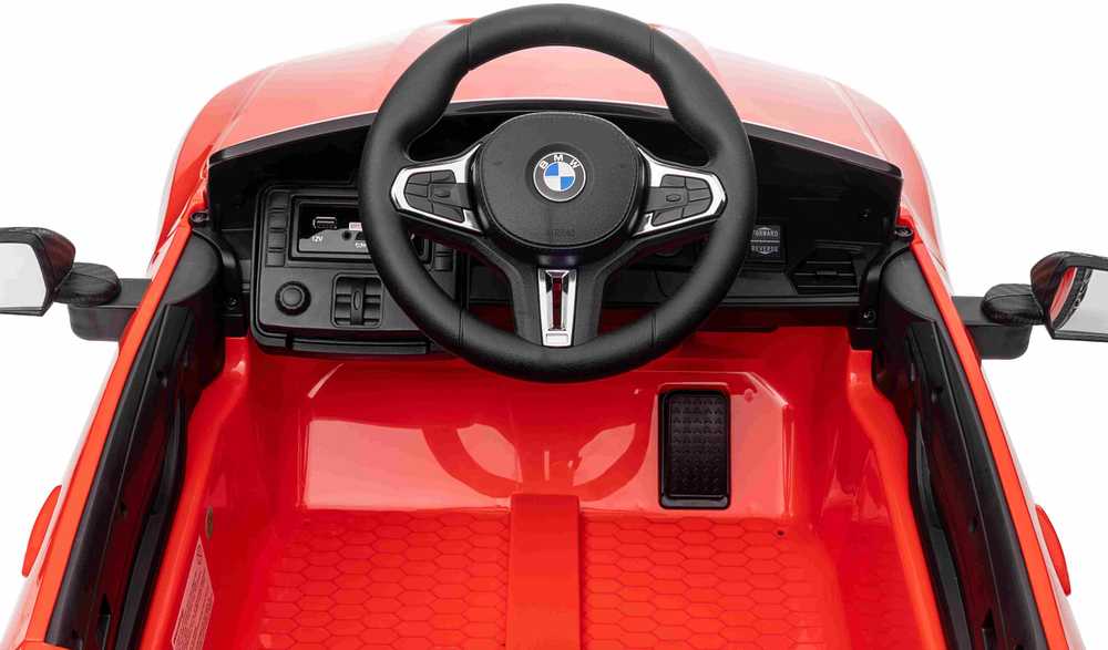 Ramiz Vaikiškas elektromobilis BMW M4 raudonas
