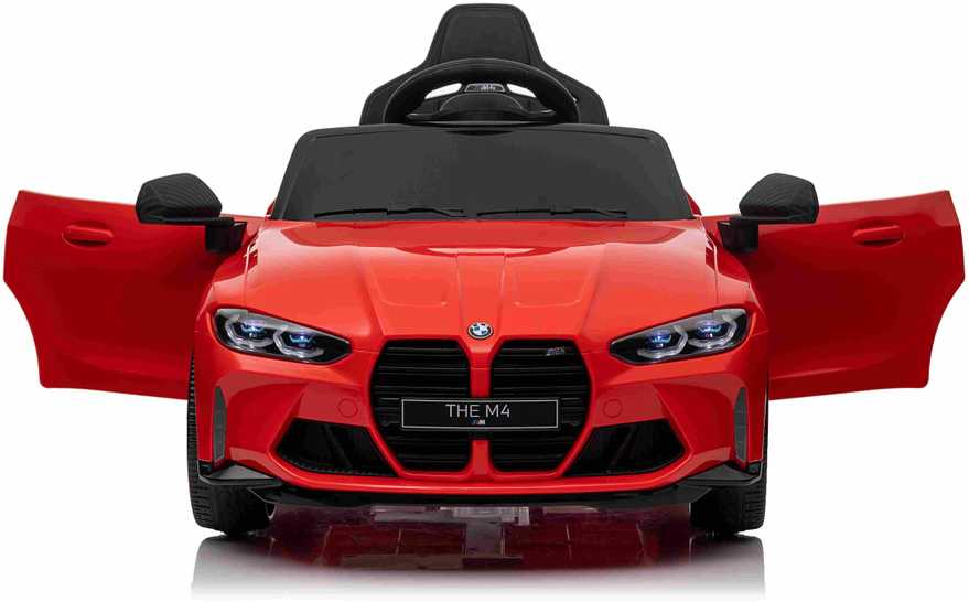 Ramiz Vaikiškas elektromobilis BMW M4 raudonas