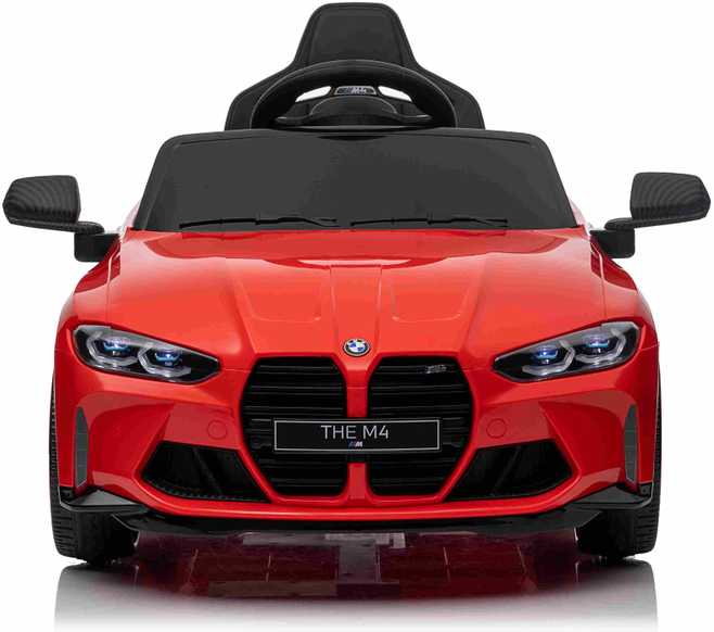 Ramiz Vaikiškas elektromobilis BMW M4 raudonas