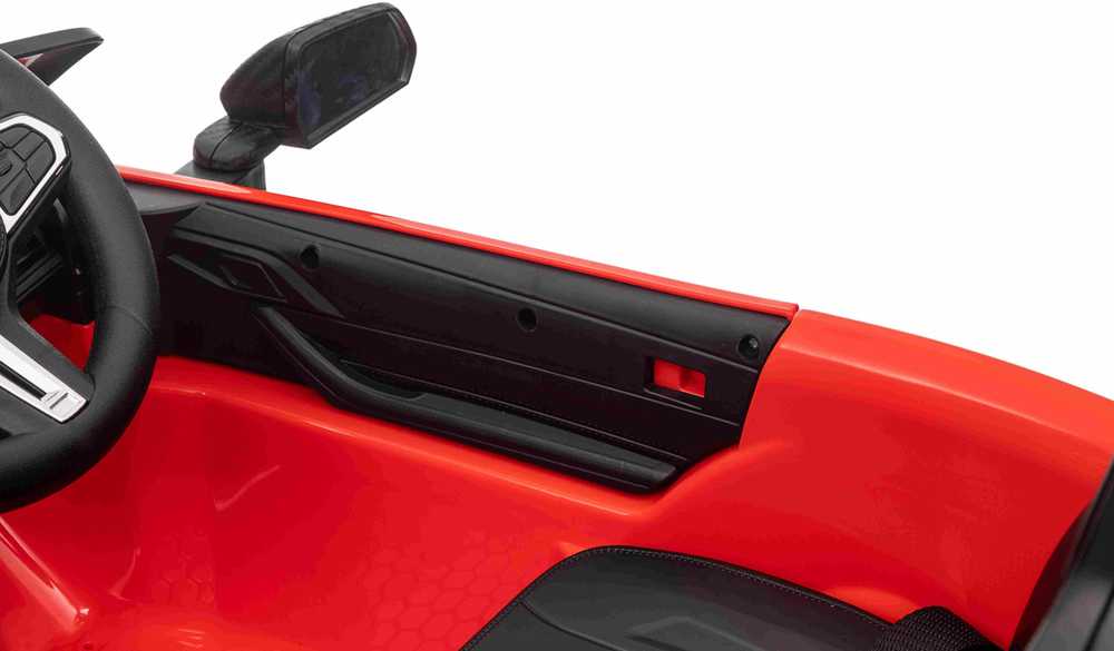 Ramiz Vaikiškas elektromobilis BMW M4 raudonas