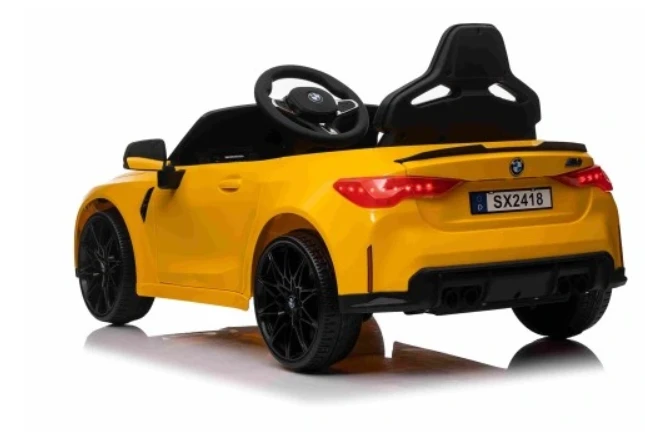 Triton Elektromobilis BMW M4, Geltona