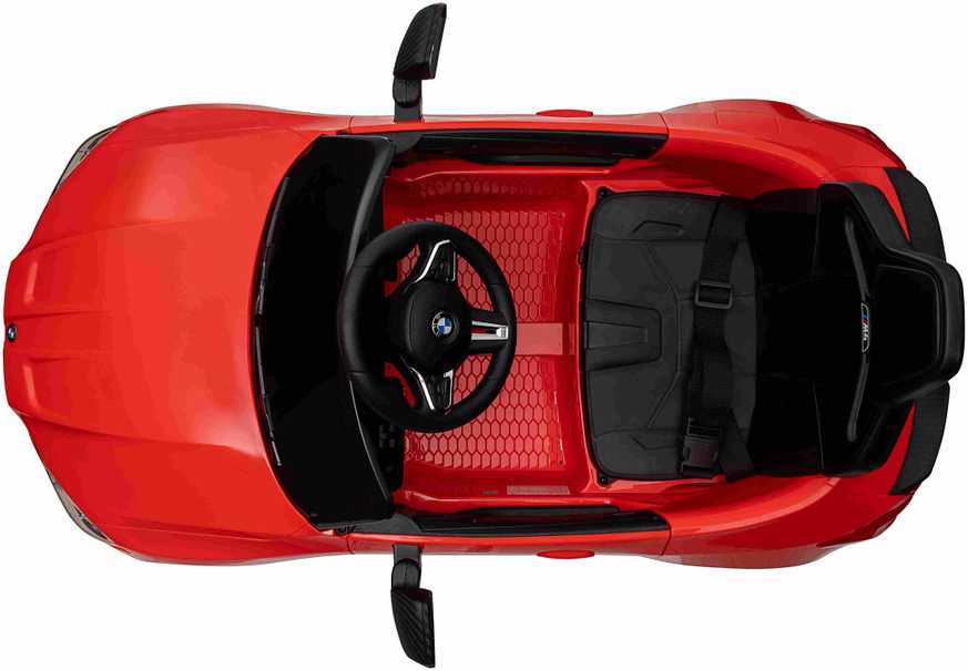 Ramiz Vaikiškas elektromobilis BMW M4 raudonas