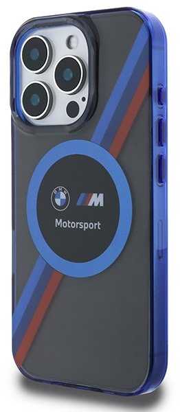 BMW Motosport IML Circle MagSafe Case Apple iPhone 16 Pro Max - dėklas telefonui juodos spalvos