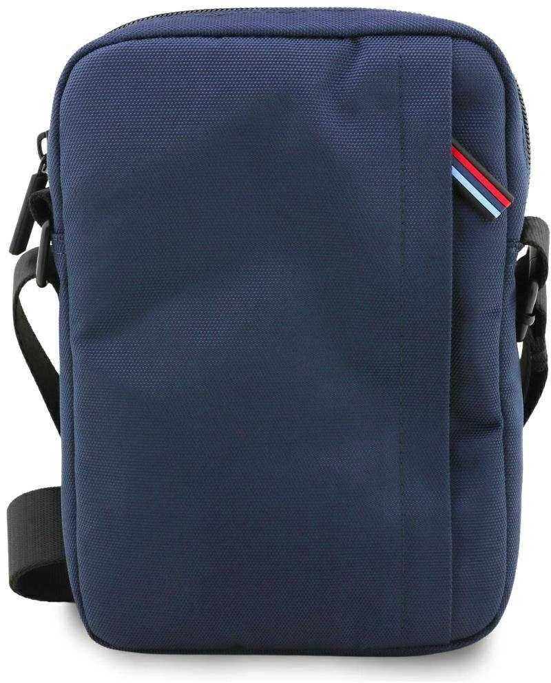 BMW Nylon Pockets & Metal Logo 8" Planšetė Bag - Navy Mėlyna