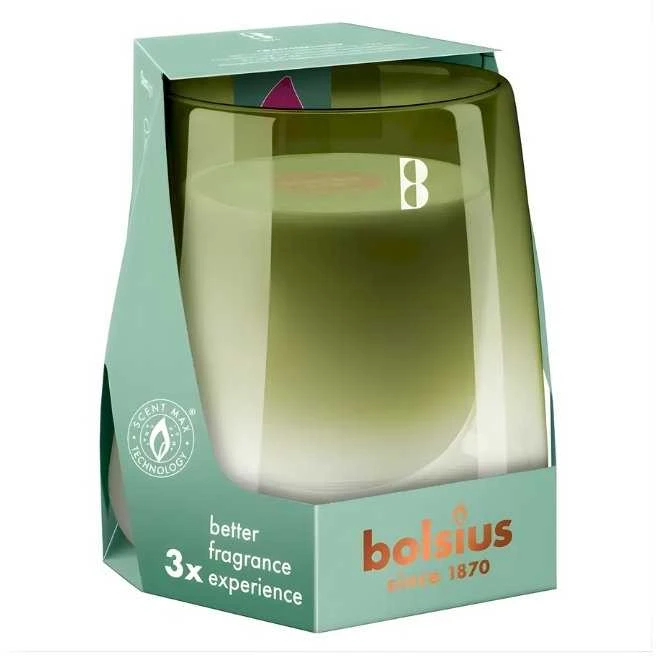 Bolsius CleanLight kvapioji žvakė 95x85mm Gardenia & Fig