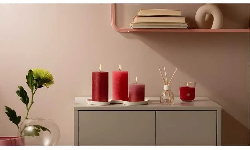 Bolsius Fruit Splash Gift Set Pomegranate